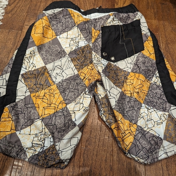 Board shorts, black and gold Size Large 12/14 - Picture 2 of 9